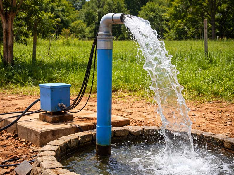 Análise da vazão do poço